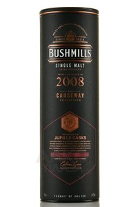 Bushmills Collection 2008 - виски Бушмилс Коллекция 2008 0.7 л в тубе