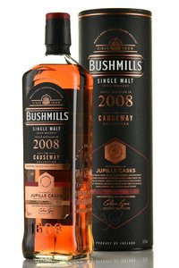 Bushmills Collection 2008 - виски Бушмилс Коллекция 2008 0.7 л в тубе