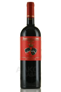 вино Сассоаллоро Оро 0.75 л красное сухое 