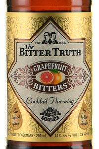 Bitter Truth Grapefruit - Биттер Труф Грейпфрут 0.2 л