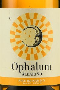 вино Офалум Альбариньо 0.75 л белое сухое этикетка