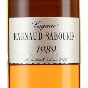 Ragnaud Sabourin Grand Champagne 1 Cru Millesime - коньяк Раньо Сабурэн Гран Шампань 1 Крю Миллезиме 0.7 л в тубе
