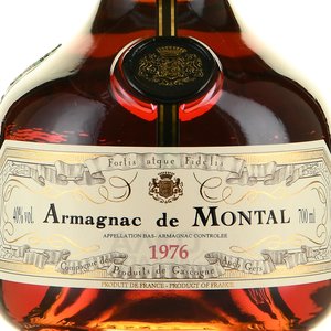 Montal 1976 - арманьяк Баз-Арманьяк де Монталь 0.75 л 1976 года в п/у
