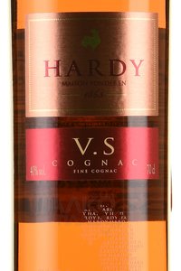 Hardy VS Fine Cognac - коньяк Арди ВС Фин Коньяк 0.7 л в п/у