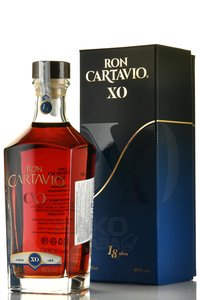 Ron Cartavio XO 18 anos gift box - ром Картавио ХО 18 лет 0.75 л выдержанный в п/у