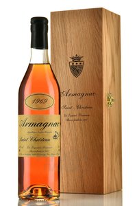 Armagnac Saint Christeau Millesime 1969 - арманьяк Сент Кристо Миллезимэ 1969 года 0.7 л в п/у