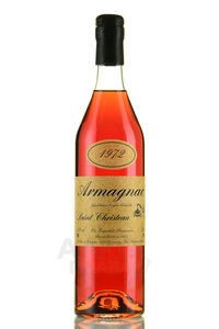 Armagnac Saint Christeau Millesime 1972 - арманьяк Сент Кристо Миллезимэ 1972 года 0.7 л в п/у