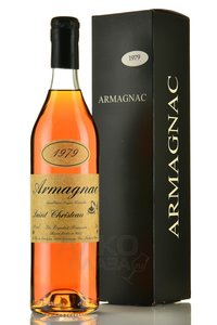 Armagnac Saint Christeau Millesime 1979 - арманьяк Сент Кристо Миллезимэ 1979 года 0.7 л в п/у