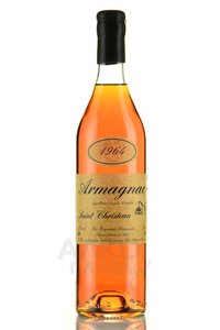 Armagnac Saint Christeau Millesime 1964 - арманьяк Сент Кристо Миллезимэ 1964 года 0.7 л в п/у