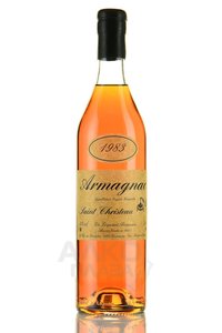 Armagnac Saint Christeau Millesime 1983 - арманьяк Сент Кристо Миллезимэ 1983 года 0.7 л в п/у