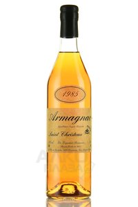 Armagnac Saint Christeau Millesime 1985 - арманьяк Сент Кристо Миллезимэ 1985 года 0.7 л в п/у