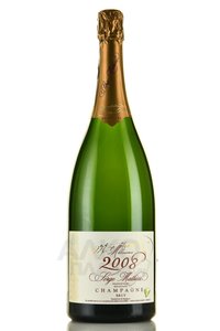 Champagne Serge Mathieu Brut Millesime 2008 - шампанское Серж Матье Брют Миллезим 1.5 л