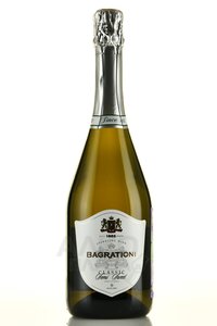 Bagrationi Classic - вино игристое Багратиони Классик 0.75 л белое полусладкое