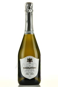 Bagrationi Classic - вино игристое Багратиони Классик 0.75 л белое полусладкое