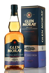 Glen Moray Elgin Classic Port Cask Finish - виски Глен Морей Элгин Классик Порт Каск Финиш 0.7 л в п/у