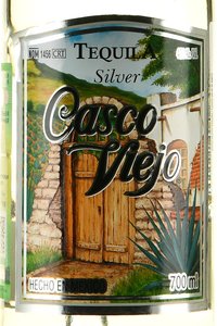 Casco Viejo Plata Blanco - текила Каско Вьехо Плата Бланко 0.7 л