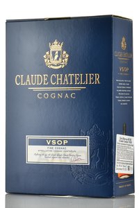 Claude Chatelier VSOP gift box - коньяк Клод Шателье ВСОП 0.7 л п/у