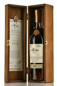 Monluc Armagnac 1991 - арманьяк Монлюк 1991 года 0.7 л