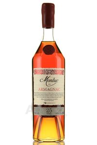 Monluc Armagnac 25 ans - арманьяк Монлюк 25 лет 0.7 л