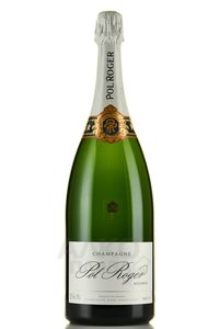 Pol Roger Brut Reserve - шампанское Поль Роже Брют Резерв 1.5 л белое брют в д/у