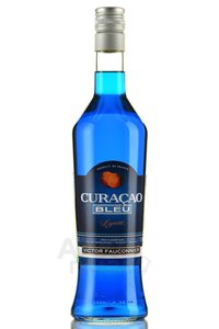 Victor Fauconnier Blue Curacao - ликер Виктор Фоконье Блю Кюрасао 0.7 л