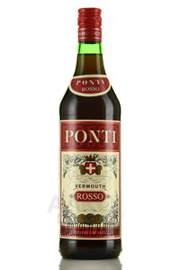 Ponti Rosso Vermouth - Понти Вермут Россо 1 л