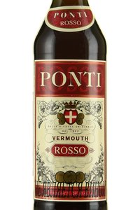 Ponti Rosso Vermouth - Понти Вермут Россо 1 л