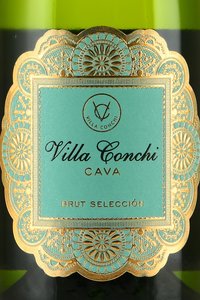 Villa Conchi Cava Brut Seleccion - игристое вино Вилла Кончи Кава Брют Селексьон 0.75 л