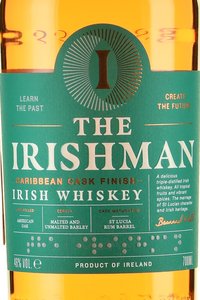 The Irishman Founders Reserve Caribbean Cask Finish gift box - виски Айришмен Фаундерс Резерв Карибиан Каск Финиш 0.7 л в п/у