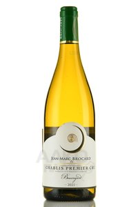 Jean-Marc Brocard Chablis Premier Cru AOC Beauregard - вино Жан-Марк Брокар Шабли Премьер Крю Борегар 0.75 л белое сухое