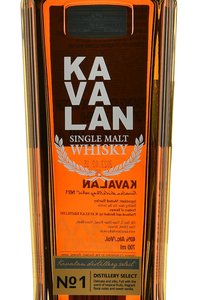 Kavalan Distillery Select №1 - виски Кавалан Дистиллери Селект №1 0.7 л в п/у