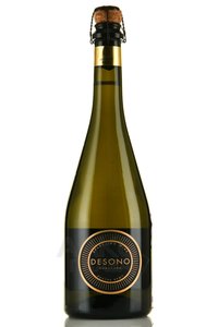 Desono Sauvignon - вино игристое Дэсоно Совиньон 0.75 л белое экстра брют