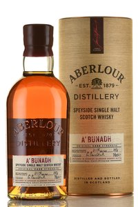 Aberlour Abunadh in tube - виски Аберлауэр Абунах 0.7 л в тубе