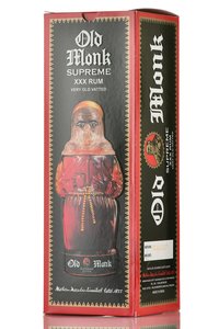 Old Monk 12 years - ром Олд Монк 12 лет 0.75 л