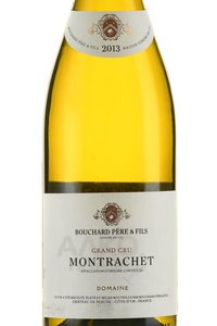 Bouchard Pere & Fils Montrachet Grand Cru - вино Бушар Пэр э Фис Монраше Гран Крю 0.75 л белое сухое