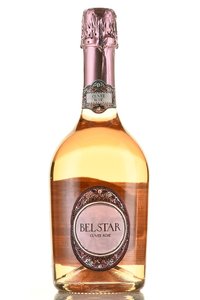 Belstar Cuvee Rose Extra Dry - вино игристое Бельстар Кюве Розе Экстра Драй 0.75 л