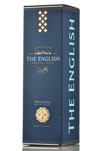 English Whisky Original Single Malt gift box - виски Инглиш Ориджинал Сингл Молт 0.7 л в п/у