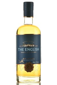 English Whisky Original Single Malt gift box - виски Инглиш Ориджинал Сингл Молт 0.7 л в п/у