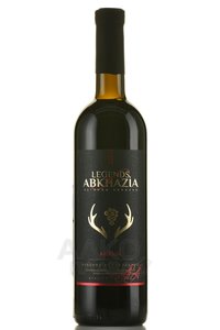 Вино Апхын Легенды Абхазии 0.75 л красное полусладкое 
