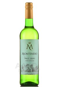 Montenero Pinot Grigio Terre Siciliane IGT - вино Монтенеро Пино Гриджо Терре Сичилиане ИГТ 0.75 л белое полусухое