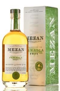 Mezan Jamaica 2011 - ром Мезан Ямайка 2011 выдержка не менее 10 лет 0.7 л в п/у