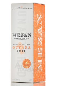 Mezan Guyana 2011 - ром Мезан Гайана 2011 выдержка не менее 11 лет 0.7 л в п/у