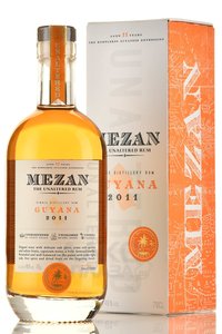 Mezan Guyana 2011 - ром Мезан Гайана 2011 выдержка не менее 11 лет 0.7 л в п/у