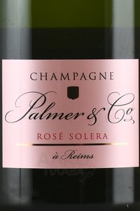 Champagne Palmer & Co Rose Solera - шампанское Шампань Пальмер энд Ко Розе Солера 1.5 л брют розовое в п/у