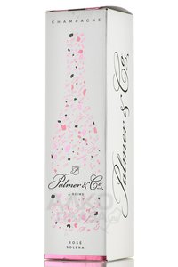 Champagne Palmer & Co Rose Solera - шампанское Шампань Пальмер энд Ко Розе Солера 0.75 л брют розовое в п/у