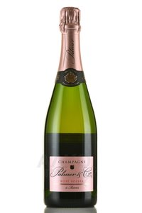 Champagne Palmer & Co Rose Solera - шампанское Шампань Пальмер энд Ко Розе Солера 0.75 л брют розовое в п/у