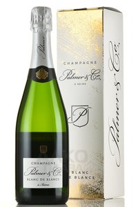 Champagne Palmer & Co Blanc de Blancs - шампанское Шампань Пальмер энд Ко Блан де Блан 0.75 л белое брют в п/у