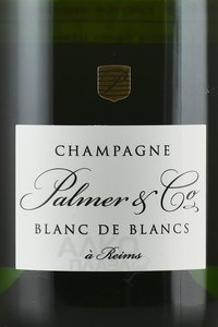 Champagne Palmer & Co Blanc de Blancs - шампанское Шампань Пальмер энд Ко Блан де Блан 0.75 л белое брют в п/у