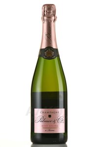 Champagne Palmer & Co Rose Solera - шампанское Шампань Пальмер энд Ко Розе Солера 0.75 л брют розовое