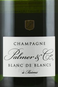 Champagne Palmer & Co Blanc de Blancs - шампанское Шампань Пальмер энд Ко Блан де Блан 0.75 л белое брют